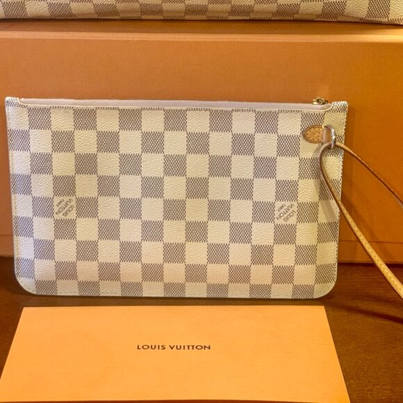 Louis Vuitton Damier Azure Neverfull GM Tote - Picture 5 of 14